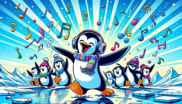 Eisige Tanzparty: Das Pinguin-Lied🐧